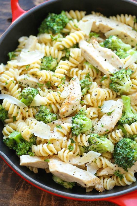 pasta pollo